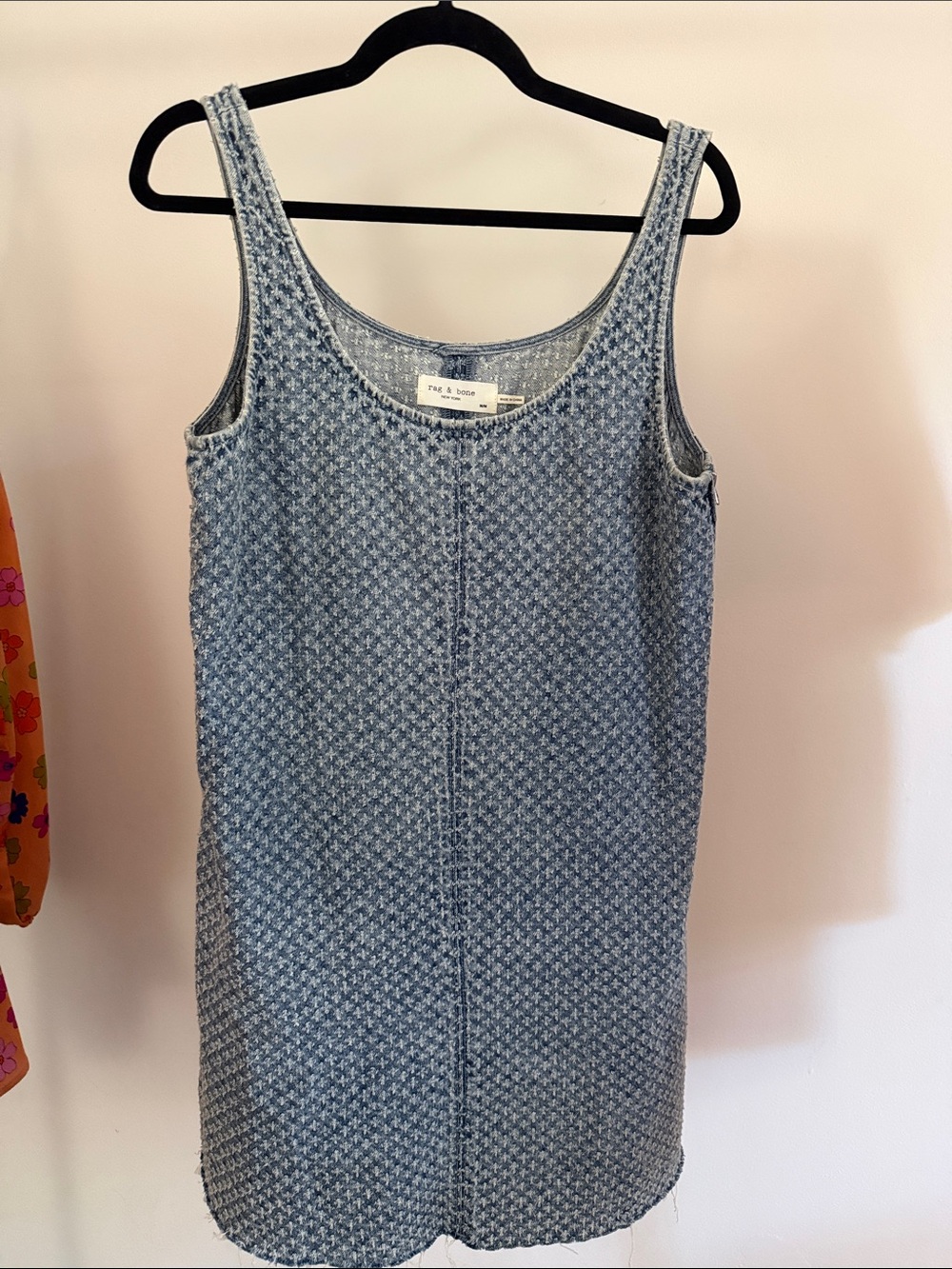 rag & bone Kimmie Denim Tweed Jean Dress